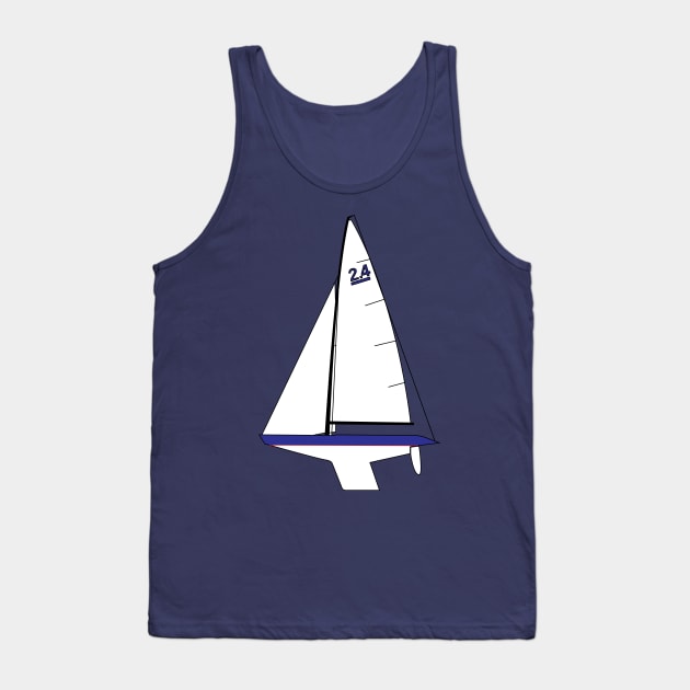 US 2.4 Meter Sailboat Tank Top by CHBB